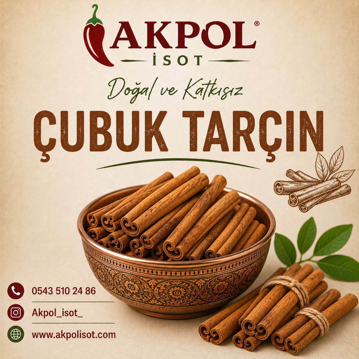 250 GR ÇUBUK TARÇIN