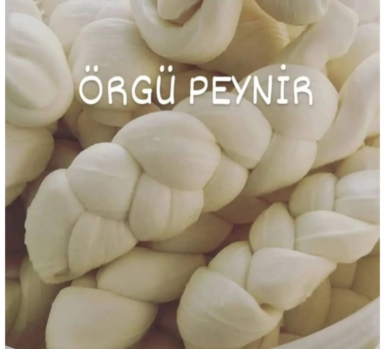 Ev yapımı Örgü Peynir 1 kg