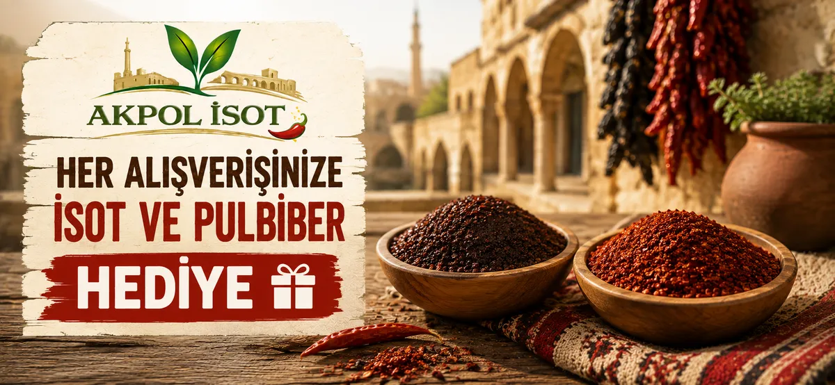 İSOT VE PULBİBER HEDİYE