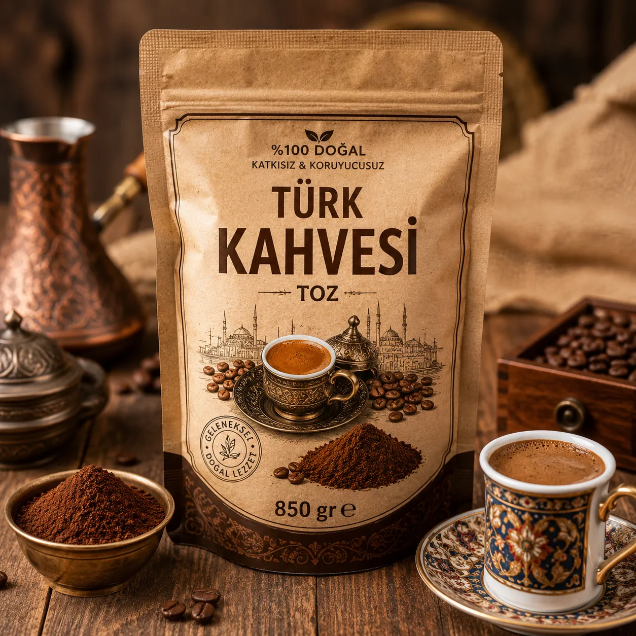 250 TÜRK KAHVESİ TOZ 