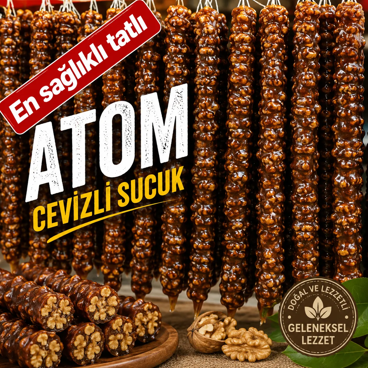 500 GR CEVİZLİ SUCUK 