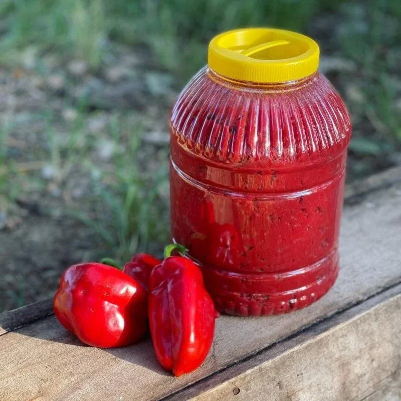 5 KG ACI BİBER SALÇASI