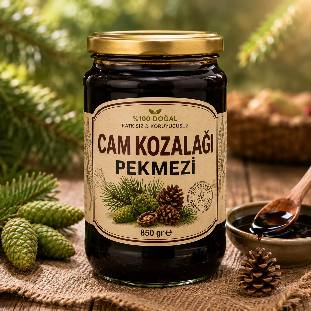 850 GR CAM KOZALAGİ PEKMEZİ 