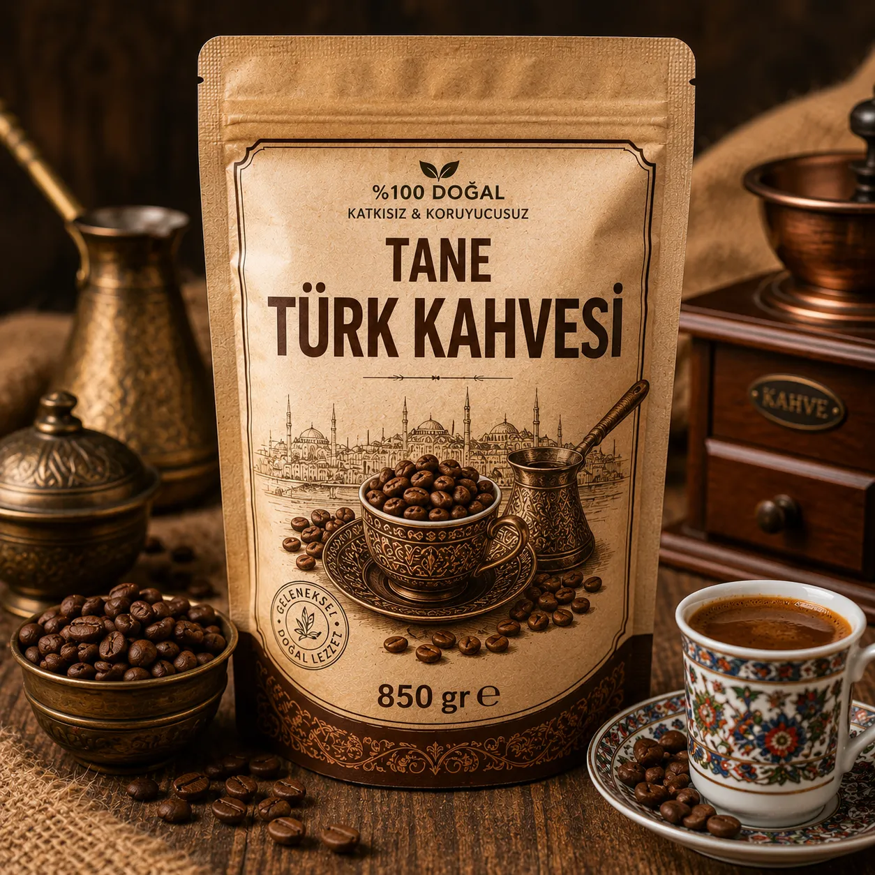 250 TANE TÜRK KAHVESİ 