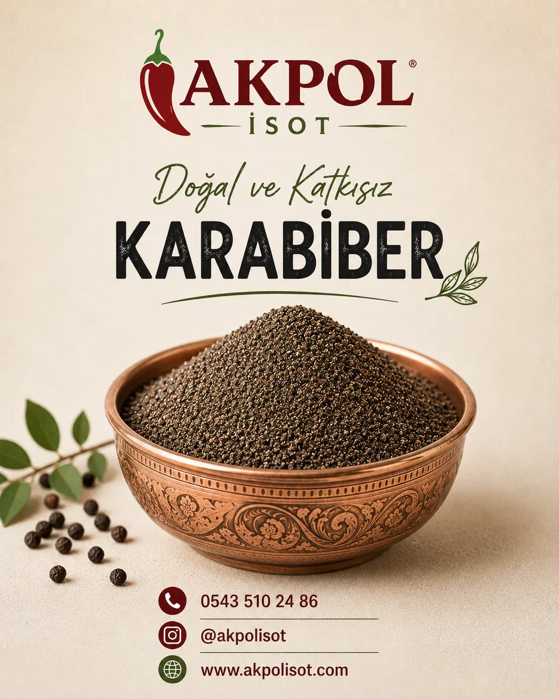 250 GR TOZ KARABİBER 